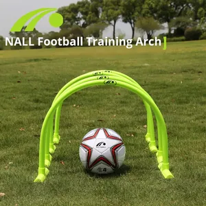 Arche de football d'intérieur en PP orange, obstacle d'entraînement, marqueur, but de <span class=keywords><strong>tir</strong></span>, entraînement aux compétences de football - Product Image 2