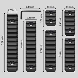 ชุดอุปกรณ์ 6 ชิ้น อลูมิเนียม 3 5 <span class=keywords><strong>7</strong></span> 9 <span class=keywords><strong>11</strong></span> 13 ตัวห<span class=keywords><strong>ม</strong></span>ุนสลิง ตัวเชื่อ<span class=keywords><strong>ม</strong></span>ต่อ น็อต ประแจ <span class=keywords><strong>ซอง</strong></span>ใส่ปืนแรงดันสูง กำลังขยายสูง 6 เท่า - Product Image 2