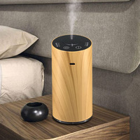 Diffuseurs d'arôme d'huile essentielle pure à deux fluides TOP vente purificateur de parfum d'air diffuseurs d'huile portables intelligents de voiture d'intelligence tactile