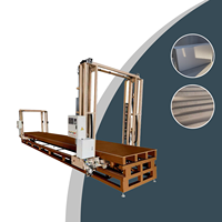 Machine de découpe de mousse EPS à réglage de fil numérique entièrement automatique, haute précision, gain de place, avec moteur