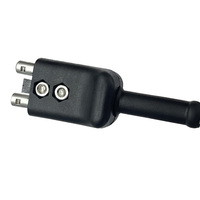 Sonde d'épaisseur DA590 avec câble blindé GE C123, adaptée aux jaugeurs d'épaisseur des séries DMS Go et DM5E
