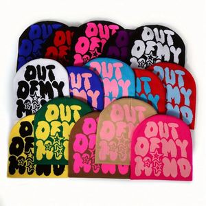 Wholesale 100% Acrylic Winter <b>Hats</b> Y2k Beanie High Quality Fashion Jacquard Knitted Beanies With Custom Logo - Product Image 6