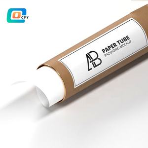 Картонная печать на заказ, упаковка для плакатов, трубок, галерея, картина, доставка, бумажные трубочки, почтовые бумажные трубки - Product Image 2