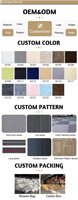 HENGJIU Sofort Lieferbar 50x50cm Modulare Nylon-Teppichfliesen Antistatisch Organische Textur PVC-Rückseite Heim- und Büro-Renovierung Bodenbelag