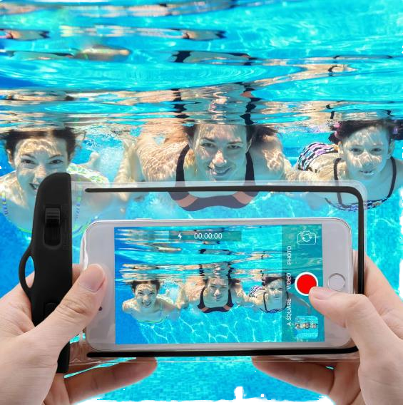 3.5-7.2 Inches Waterproof Sports TPU 360 Protection Phone Case for 14/13/12 Pro Max/X/Xs/8 for for