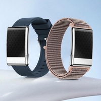 Bracelet intelligent sans écran, moniteur de fréquence cardiaque ECG, suivi de l'oxygène dans le sang, bracelet de santé et de fitness pour Android