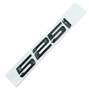 Nuevo Adhesivo Decorativo para Auto en Negro Cromo 3D ABS Personalizado, Superventas, para <span class=keywords><strong>BMW</strong></span> 520i 525i 528i 530i 535i 540i 550i - Product Image 4