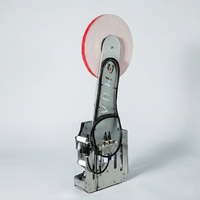 Distributeur de ruban semi-automatique pour la fabrication de boîtes rigides, machine électrique d'encollage de ruban pour affiches et boîtes en carton