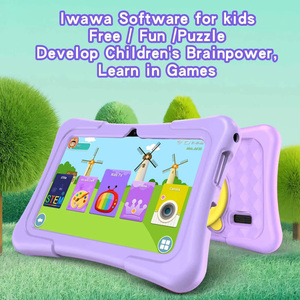 Chuyên Nghiệp <span class=keywords><strong>7</strong></span>-Inch HD 1024X600 Máy Tính Bảng Cho Trẻ Em 0.3 + 2Mp 2500MAh 4G Điện Dung Quad Core Giáo Dục Thiết Bị Làm MTK Rohs - Product Image 4