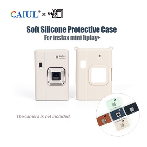 Funda de silicona para cámara Fujifilm <span class=keywords><strong>Instax</strong></span> <span class=keywords><strong>Mini</strong></span> <span class=keywords><strong>Liplay</strong></span>+, funda protectora suave para uso diario, accesorio <span class=keywords><strong>Instax</strong></span>, funda de viaje. - Product Image 2