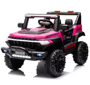 Auto elettrica per bambini auto elettrica su auto per bambini di <span class=keywords><strong>3</strong></span> anni veicolo elettrico con <span class=keywords><strong>2</strong></span> velocità e marcia avanti/retromarcia - Product Image 1