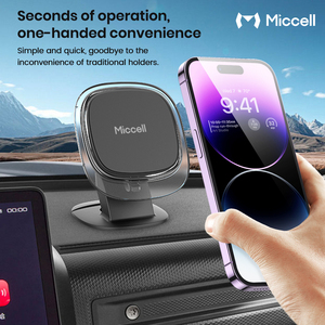 Soporte Magnético para Teléfono de Coche MiccellWholesale con Rotación de 360 Grados, Soporte Magnético Resistente para Teléfono Móvil para Conducir y para Teléfonos - Product Image 2