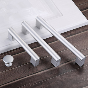 Aluminum Alloy Bar Handle 1m <b>Matte</b> <b>Black</b> Cabinet Drawer Wardrobe <b>Door</b> Handle Minimalist Design Durable - Product Image 3