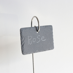 Crochets en métal avec une pierre en <span class=keywords><strong>ardoise</strong></span>, <span class=keywords><strong>d</strong></span>écoration de jardin, ornement de maison - Product Image 4