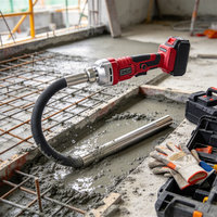 Vibrateur à béton sans fil 21V, sans balais, à batterie lithium, portatif