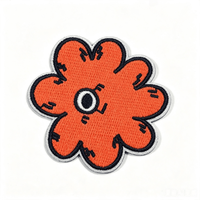 Patchs brodés Streetwear Graffiti Lettres Cœur Fleur, Badges thermocollants certifiés CE avec Slogan 'Be Cool' pour la décoration de vestes et sacs à dos