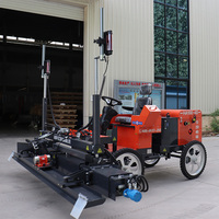 Machine de nivellement laser pour pompe à béton, moteur haute performance à quatre roues 22KW/30HP, récepteur Komec allemand, 2000 m²/jour