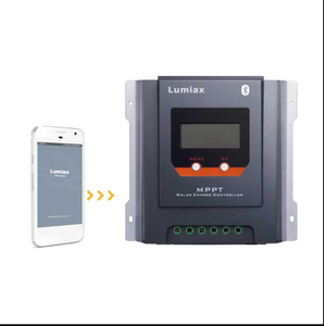 Lumiax Bộ Điều Khiển Sạc MPPT 20a 12V 24V Hệ Thống Tấm Năng Lượng Mặt Trời Mppt <span class=keywords><strong>PV</strong></span> Max 55V Bộ Điều Khiển Sạc Năng Lượng Mặt Trời Mppt Với Bluetooth RS485 - Product Image 1