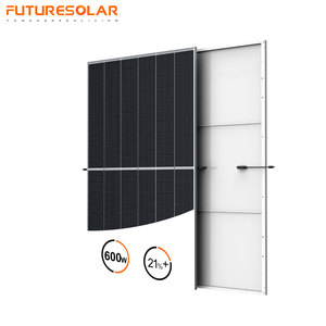 Panel Solar de Alta Calidad de 330w 570Wp 580Wp 590Wp, Panel Solar de 12v y 300 Vatios para Uso Residencial - Product Image 3