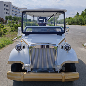Voitures électriques vintage de haute qualité, <span class=keywords><strong>voiture</strong></span> de tourisme 6 places, bus de style classique électrique pour attraction touristique - Product Image 5