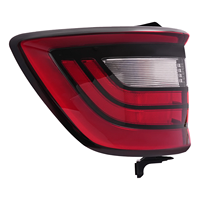 Pour Dodge Durango 2014 2015 2016 2017 2018 2019 2020 2021 2022 Feu arrière extérieur gauche LED rouge, feu stop