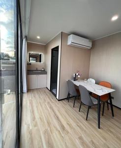 Meilleures ventes Mobile Capsule House Apple Cabin Home Resorts Hébergement Apple Cabin 20 pieds 40 pieds Capsule polyvalente Apple Cabin - Product Image 3