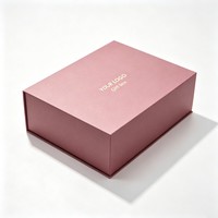 Boîte magnétique pliable haut de gamme en gros pour l'emballage de vêtements, t-shirts, literie, sous-vêtements et chaussettes
