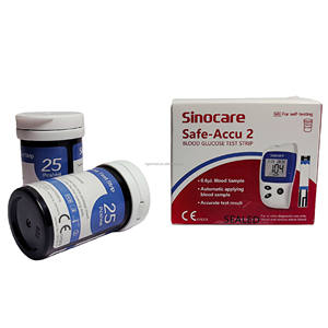 Glucómetro Sinocare con Tiras Reactivas Safe Accu2 - Product Image 5