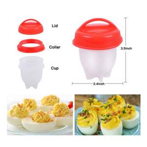 Lot de 6 mini-cuiseurs à œufs vapeur en silicone écologiques pour la cuisine domestique par Supplier - Product Image 2