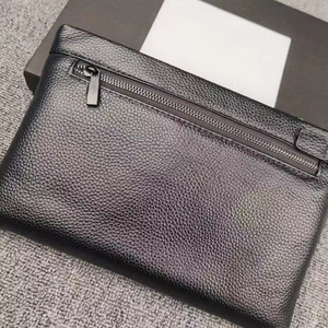 Sac de créateur de haute qualité avec bandoulière, en cuir véritable, sacoche sous le bras, sac à main, pochette de luxe pour homme - Product Image 1