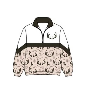 Pre-Vendita: <span class=keywords><strong>Felpa</strong></span> con <span class=keywords><strong>Zip</strong></span> a Quarto per Bambini con Stampa di Animali Selvatici - Product Image 2