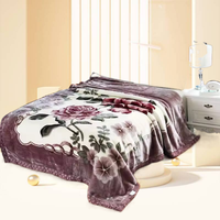 Couverture Raschel lourde de luxe et chaude Couvertures Raschel Big Bed de 8kg d'épaisseur
