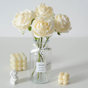 Rosas de Venta caliente, rosas quemadas artificiales, rosas quemadas de <span class=keywords><strong>seda</strong></span>, rosas quemadas para decoraciones de boda - Product Image 2
