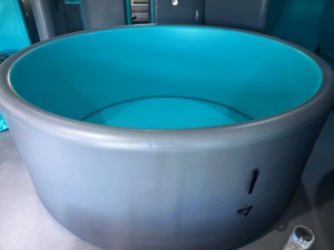 <span class=keywords><strong>Piscine</strong></span> gonflable ronde, grande <span class=keywords><strong>piscine</strong></span> hors sol pliable pour une utilisation familiale dans la cour - Product Image 3
