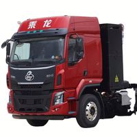 Camion tracteur électrique poids lourd Dongfeng H5 6x4 Euro 5, nouveau fourgon à toit haut, simple cabine, boîte de vitesses FAST