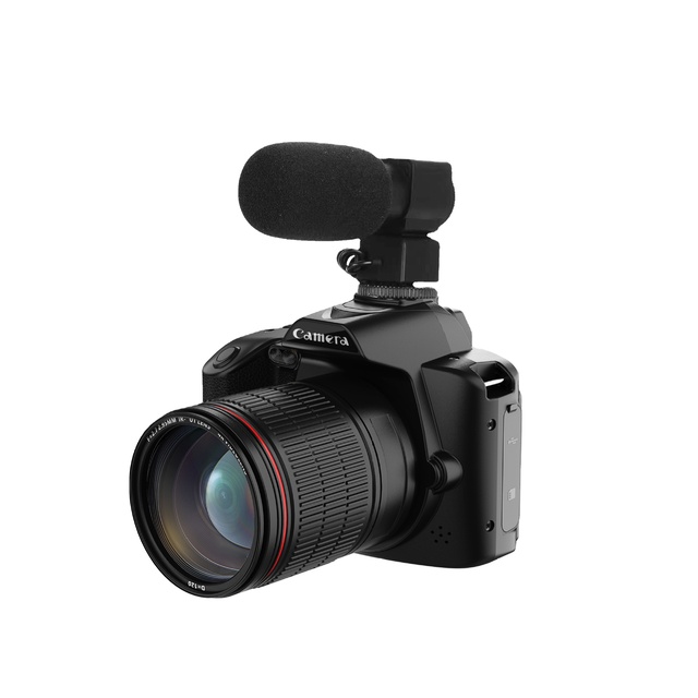 High Definition 4K D5 Micro SLR Digital Retro Selfie Camera with 64 Million Pixels Wifi Connectivity and SD Card Compatibility