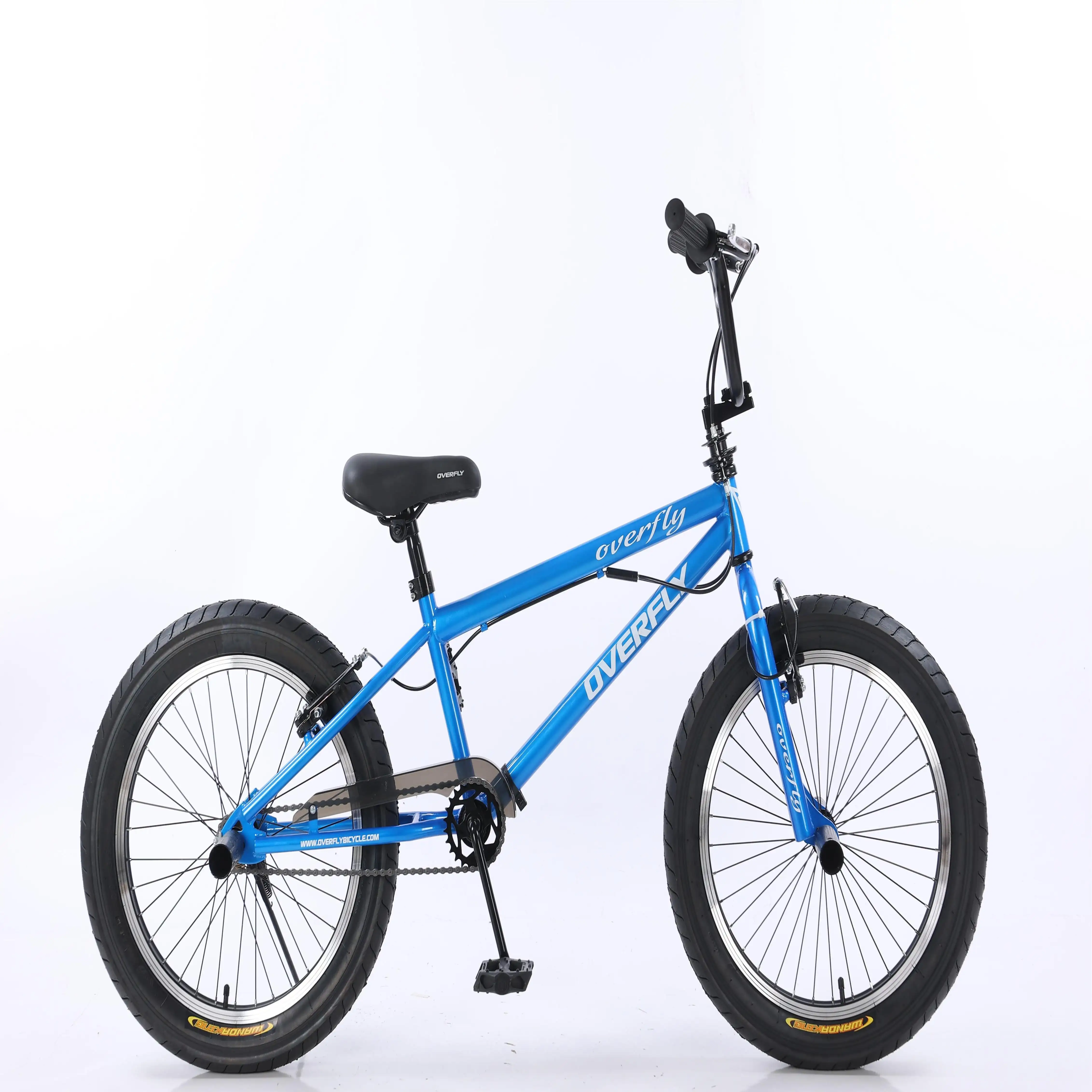 Bicicleta de Montaña de 20 pulgadas con freno de Color grueso, bici de montaña de acero, estilo libre, BMX