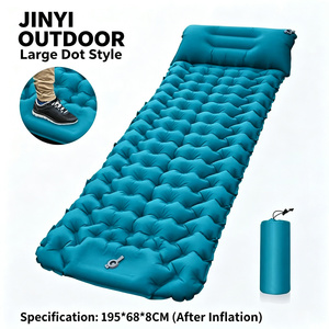 Ultralight Self Inflating Sleeping Pad <b>Mat</b> With Pillow Portable Camping Mattress for Backpacking Hiking Traveling - Product Image 5