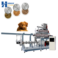 Extrusora de Pellets de Alimento Seco para Perros, Totalmente Automática, Motor Siemens, Control PLC, 500 kg/h, Alta Eficiencia, Precio de Fábrica