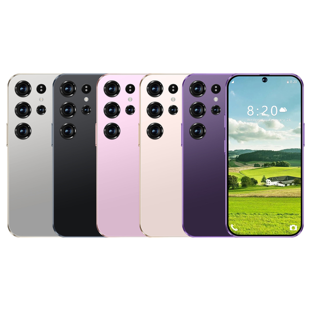 Unlock 5G Smartphone Cheap HD Screen 16+1TB Mobile Phone with Octa Core CPU and LTE Cellular