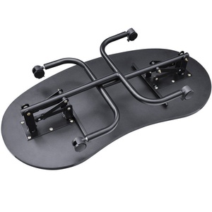 <span class=keywords><strong>Table</strong></span> de <span class=keywords><strong>manucure</strong></span> pliable en cuir véritable, portable, réglable en hauteur, avec tiroir de rangement et repose-main pour salon de beauté - Product Image 3