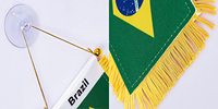 Drapeau national du Brésil imprimé en polyester 100 % neuf, 3x5 pieds, vente en gros