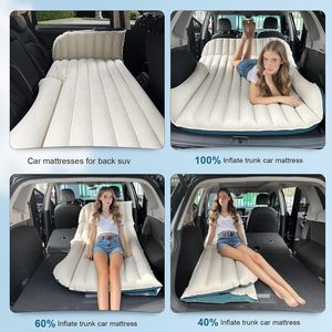 Customizable PVC Inflatable <b>Mattress</b> Folding Inflatable Car <b>Mattress</b> with Pump for Outdoor - Product Image 4
