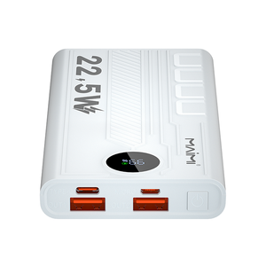 <span class=keywords><strong>Maimi</strong></span> แบตสำรองแบบชาร์จเร็ว22.5<span class=keywords><strong>ว</strong></span>ัตต์10000มิลลิแอมป์พร้อมจอแสดงผล LED ดิจิตอลพอร์ต USB Type-C เอาท์พอร์ตแบบพกพาสำหรับโทรศัพท์มือถือ - Product Image 5