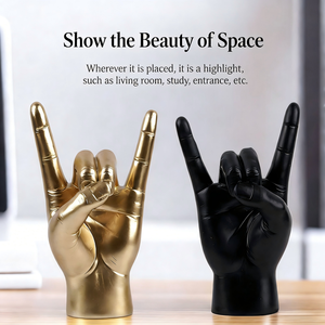Adorno de Resina con Forma de Mano Haciendo el Sí, Estilo Minimalista, Pintado a Mano, Regalo Empresarial para el Día de San Valentín, Decoración para el Hogar, Bar y Oficina - Product Image 6