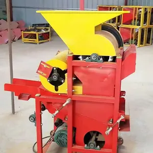 Factory Price Automatic Peanut Sheller Machine Removing Shell Groundnut Thresher