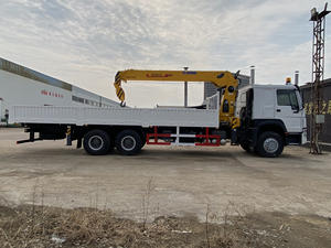 הואו 6 x4 8 טון <span class=keywords><strong>10ton</strong></span> 12ton 14ton משאית רכוב מנוף הידראולי מנוף מטען מנוף הידראולי - Product Image 4