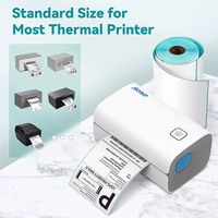 Vente en gros d'usine, étiquettes thermiques 4*6, papier A6, expédition, rouleau d'étiquettes thermiques directes 4x6