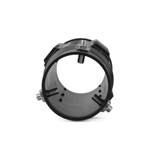 Tubo de escape de aleación de aluminio de 63 mm, negro, ajuste universal para motocicleta y coche - Product Image 4