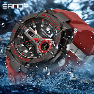 Nuevo Reloj Deportivo SANDA 3123 para Hombre y Mujer, Digital LED, Resistente al Agua y a Golpes, Electrónico y Colorido - Product Image 5